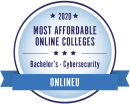 Ranked among the most affordable cybersecurity bachelor's degrees