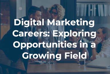 image of marketing professionals with blog title overlaid  