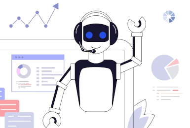 Graphic depiction of AI