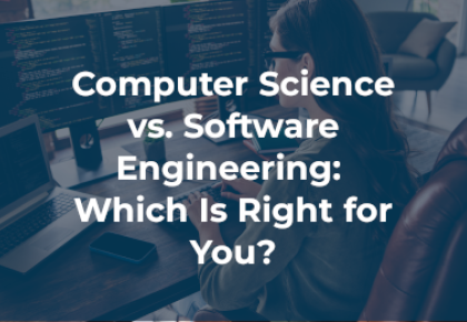 image of software engineer with blog title overlaid 