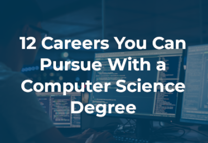 image of person using computer with blog title overlaid