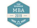 Top Degrees MBA Program Designation Badge