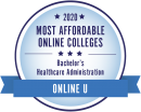 Ranked amount the most affordable online healthcare administration bachelor's degree