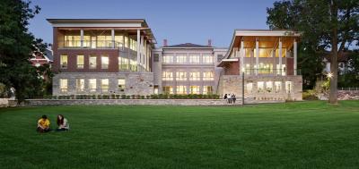 Champlain College academic building in Burlington, Vermont