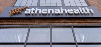 front of Athenahealth building