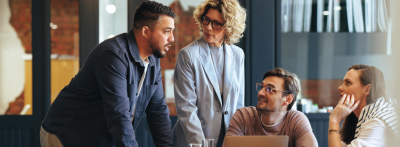group of marketing professionals 