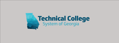 Grey background, with Technical College System of Georgia logo centered