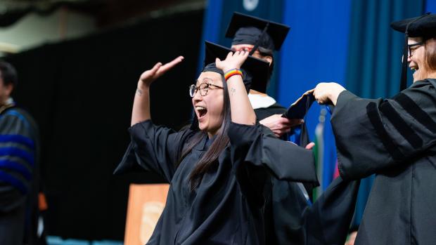 CCO student celebrates graduating in May 2023