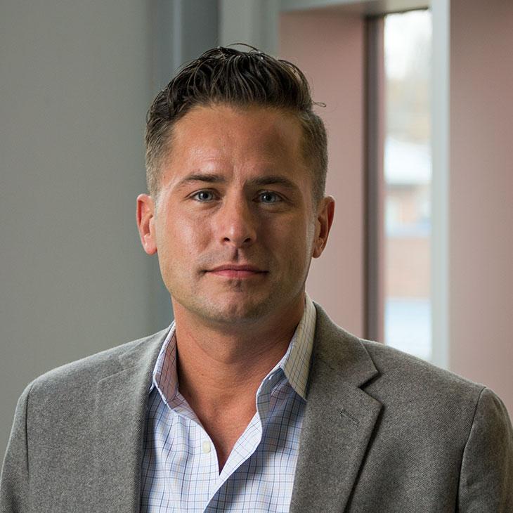 Gabriel Clevenger, Assistant Vice President of Enrollment Management, Champlain College Online